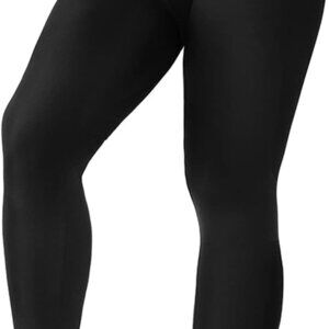 Women V Cross Waist Butt Lifting Leggings with Pockets High Waisted Yoga Pants